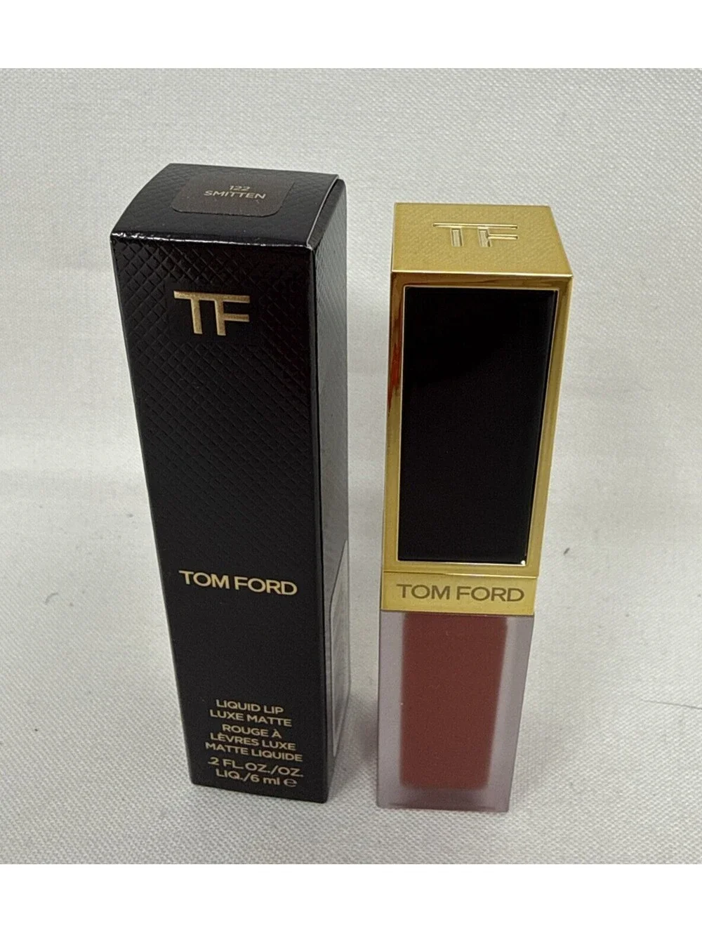 Tom Ford Liquid Lip Luxe Matte #122 Smitten Lipstick Make Up NIB CJ 200